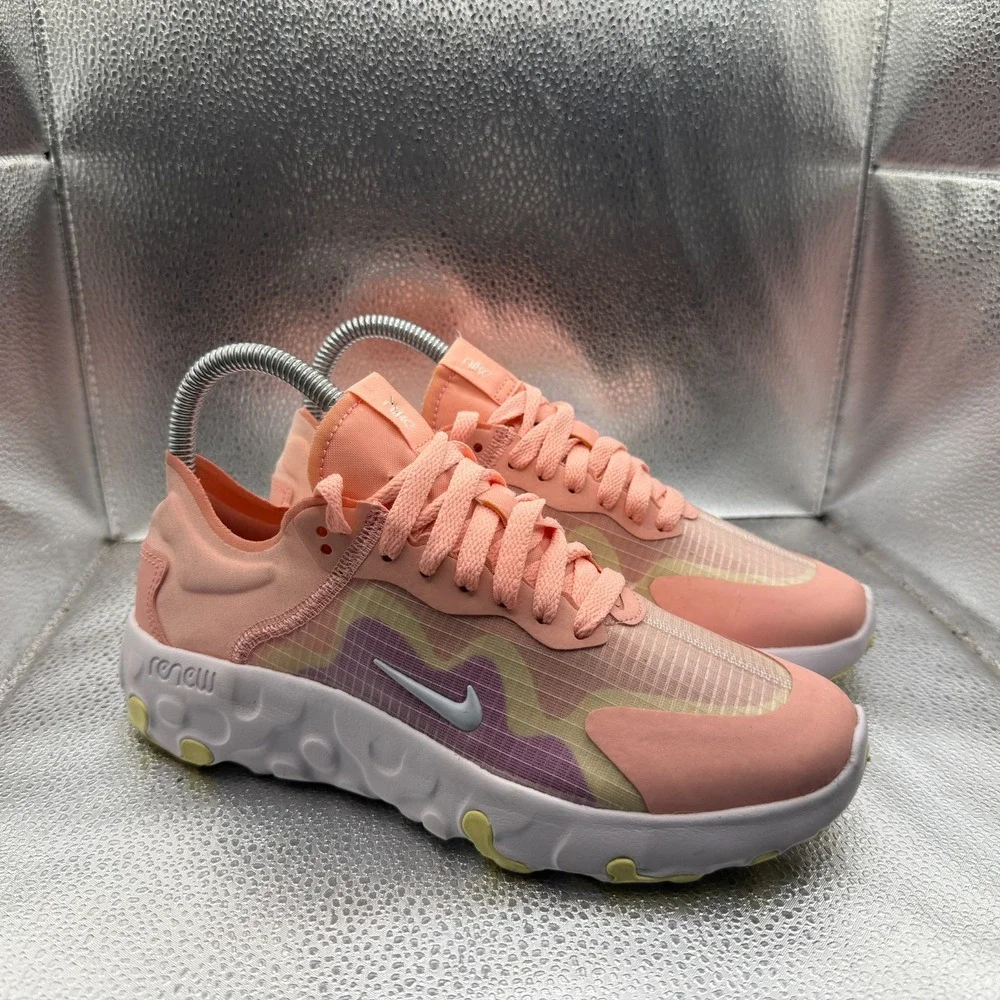 Size 6.5 Nike Renew Lucent Bleached Coral Womens Running Shoes‎ BQ4152-600
